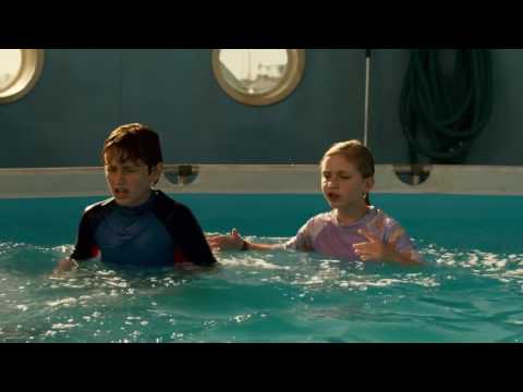 The dolphin suddenly went wild and wanted to swim alone