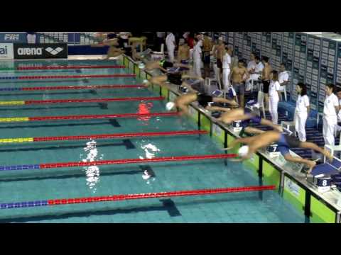 100 SL-Maschi- Serie 4- Assoluti Invernali - Dicembre 2016  RECORD RAGAZZI CECCON