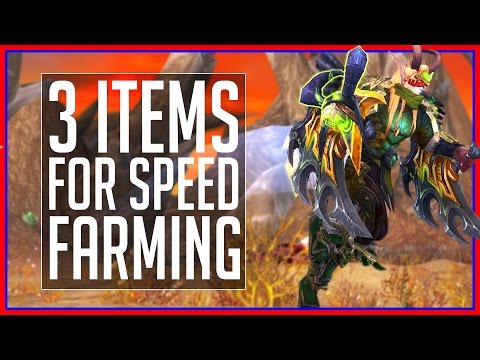 3 Must-Have Items for WoW Gold Farming (Patch 7.2.5)