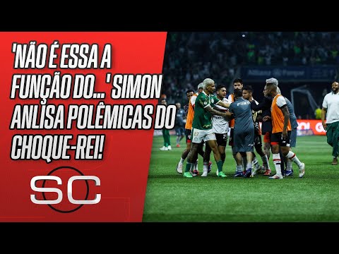 'Não é essa a função do...' I Simon analisa polêmicas de Palmeiras x São Paulo pelo Brasileirão