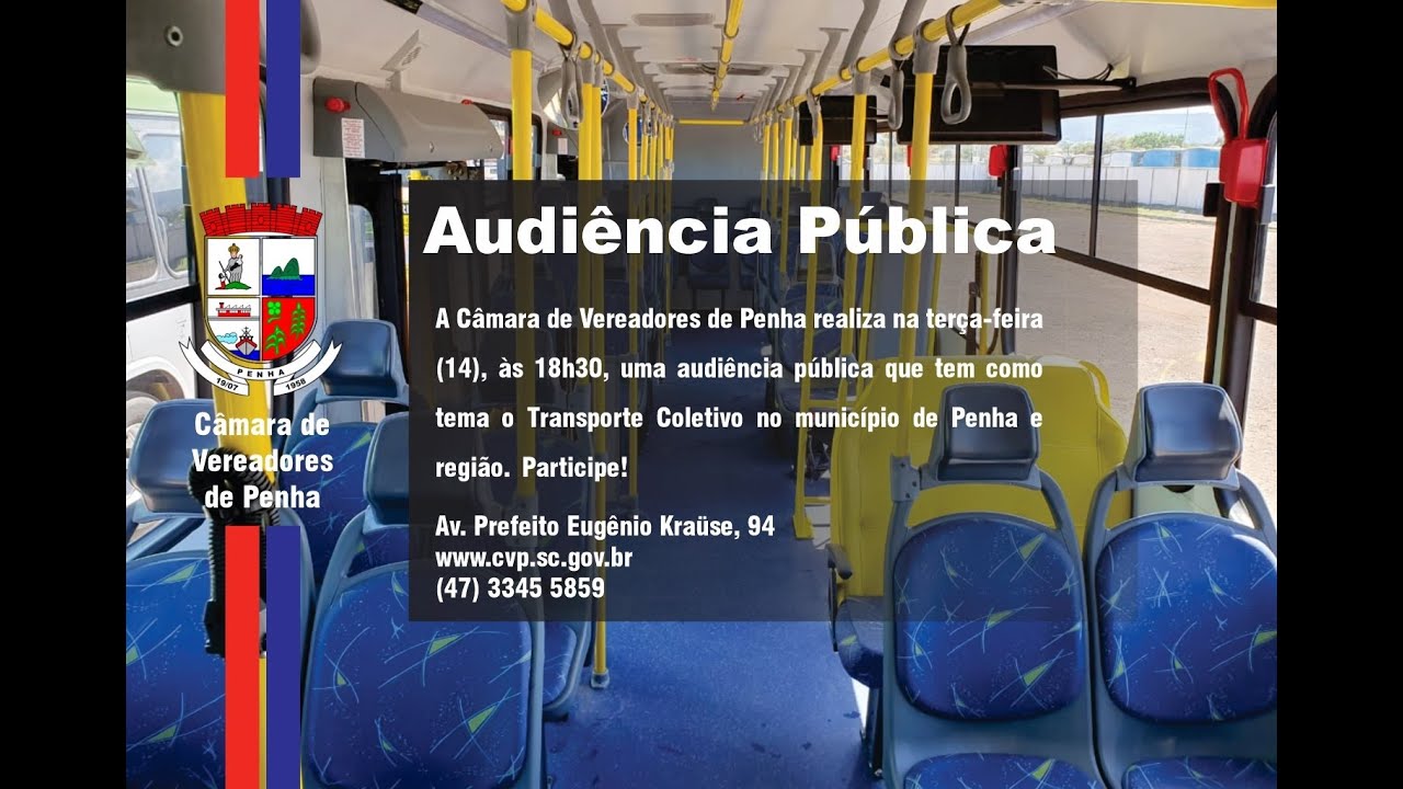 Audiência Pública - Transporte coletivo