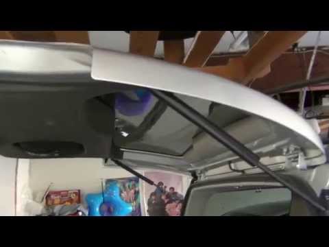 2009 Nissan Xterra: Episode 2 Vlog: Hatch shock replacement