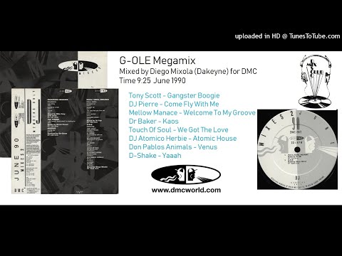 G-OLE Megamix 1990 (DMC Mix by Diego Mixola June 1990)