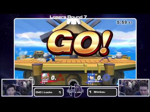 DtD | Locke (Mega Man) vs Shinkou (Sheik) - Orbitar 25 - Losers Eighths
