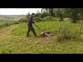 Mowing Small Plot Of Land With Honda GXV120 Self Propelled Mower Will It Be Faster Than The Tractor