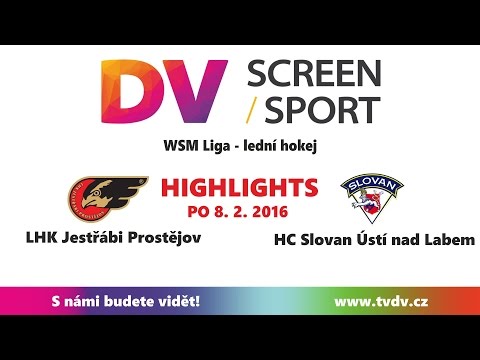 LHK Jestřábi Prostějov vs. HC Slovan Ústí nad Labem