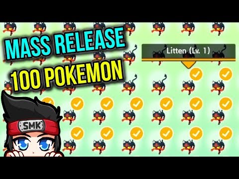 How to MASS RELEASE 100 Pokemon for FREE with Pokemon Home!