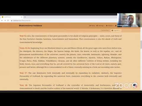 Srimad Bhagavatam 2.6 Part2 - Aug 17th 2023 - Krishna Venu das