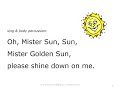 Mister Sun - Music K8