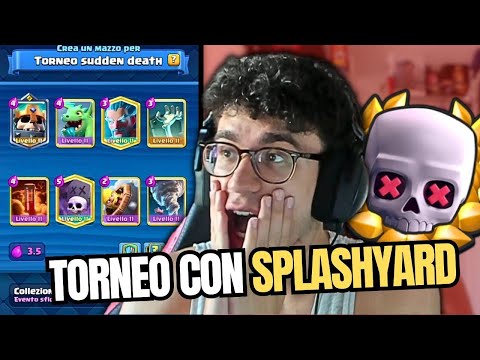 QUESTO È IL MIGLIOR MAZZO PER IL TORNEO GLOBALE SUDDEN DEATH! CIMITERO OP! - CLASH ROYALE ITA