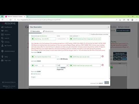 Torr Sputter Gun Booking Tutorial