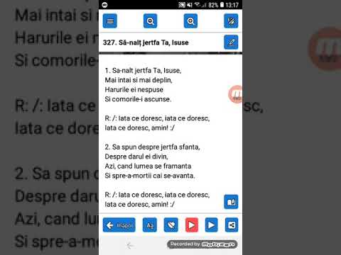 Să -nalț jertfa Ta,Isuse