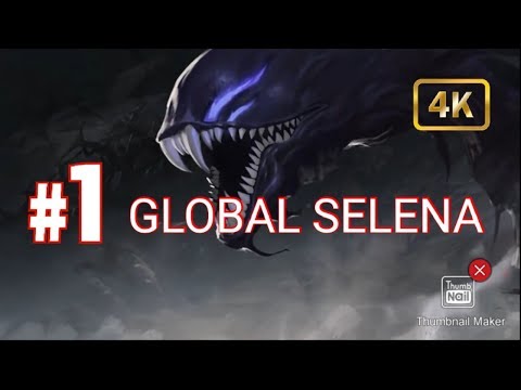 TOP GLOBAL SELENA - MIDLANE MYTHICAL GLORY GAMEPLAY