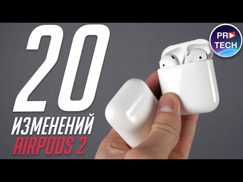 Наушники Apple AirPods 2 MV7N2 Charging Case белый - Видео