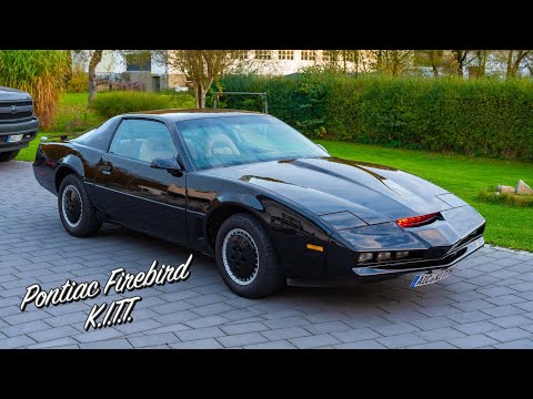 Knight Rider K.I.T.T. Replika / Pontiac Firebird Trans AM - US Cars Spezial in 4K