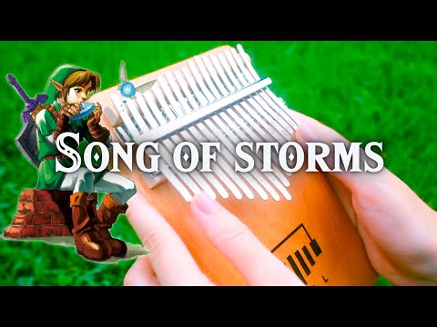 Song of Storms - Legend of Zelda【TABS】| Kalimba Cover