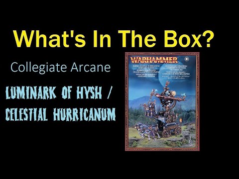 What's in the Box? Luminark of Hysh / Celestial Hurricanum - A Model Kit Unboxing Video