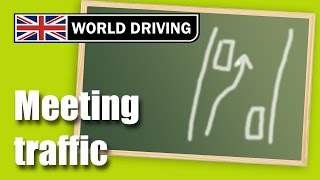 Meeting traffic driving lesson - Clutch control meeting traffic