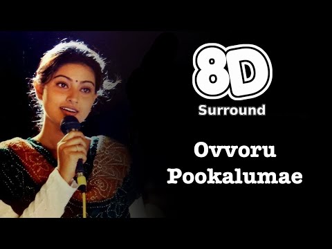 Ovvoru Pookalumae | Autograph | K.S. Chithra | Must Use Headphone | Tamil 8D Songs