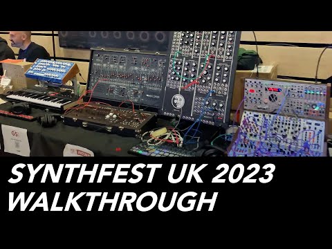 A walking talking tour of Synthfest UK 2023