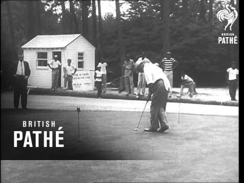 Japanese Premier Golfs With Ike (1957)