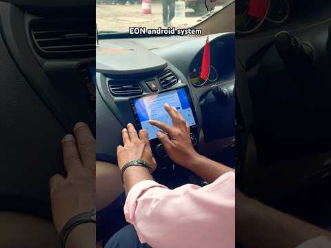 EON ANROID SYSTEM #sunshineautobhopal #automobile #caraccessories #viralvideo #car #eon
