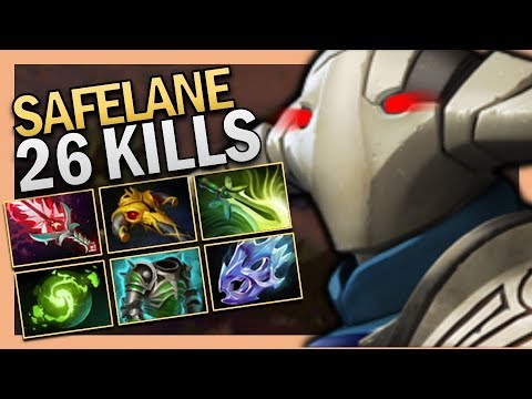 Dota 2 Pro Safelane Sven with 26 Kills by TNC.Gabbi 7.22 TI9