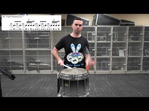 Triple Ratamacue - Essential Drum Rudiment