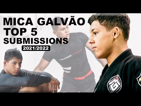 MICA GALVÃO TOP 5 SUBMISSIONS JIU JITSU 2021/2022