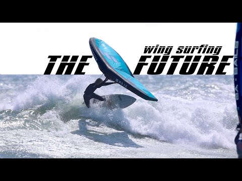 THE FUTURE  //  WING SURF WITHOUT A FOIL   -  could this be the future?