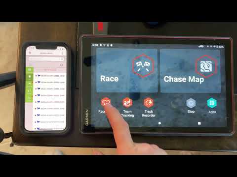 Garmin Tread App Sync VS Race Edition Baja Tread XL