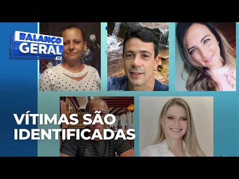 Vítimas de acidente grave na BR-376 são identificadas; três morreram e duas ficaram feridas