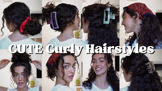 FAVORITE Curly Hairstyles! | Vlogmas 5