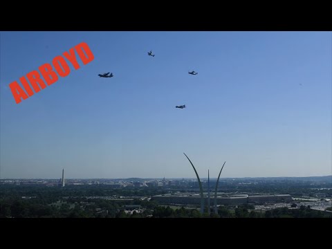 Medal of Honor Flyover Honoring Tech Sgt John Chapman