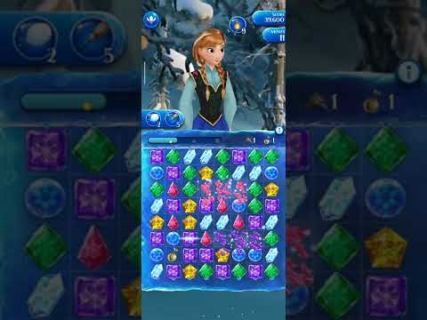 Frozen Free Fall-Level 76 3 STARS NO BOOSTERS #frozen #frozenfreefall