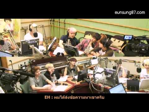 [Thaisub] 120720 Eunsung คิสเดอะเรดิโอ  5 scence [Eunsung87]