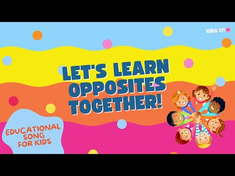 Fun with Opposites: Learn Big and Small, Fast and Slow! | Educational Song for Kids