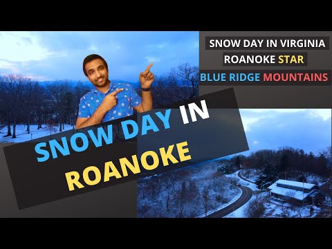 SNOW DAY IN ROANOKE | VIRGINIA | BLUE RIDGE PARKWAY | PRO DESI | VICKY