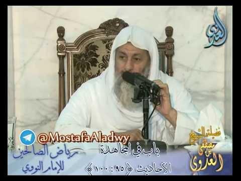  شرح رياض الصالحين (28) باب  ( فضل المجاهدة ) ح 95 إلى 100 لفضيلة الشيخ مصطفى العدوي 