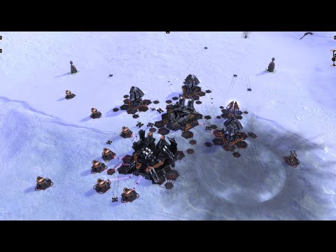 Nomads vs Cybran - M27 AI vs M27 AI - Supreme Commander Forged Alliance