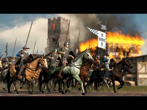 EPIC Defense of Medieval Knights – Huge 3v3 Siege Battle (Medieval Kingdoms 1212AD)
