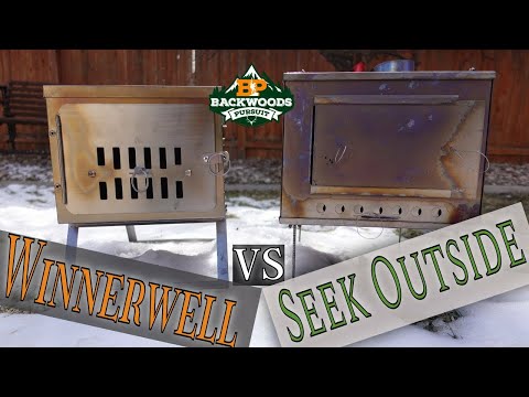 Ultralight Titanium Wood Stove Review | Seek Outside vs Winnewell