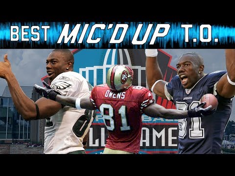 Terrell Owens Best Mic'd Up Moments | Sound FX | NFL Films