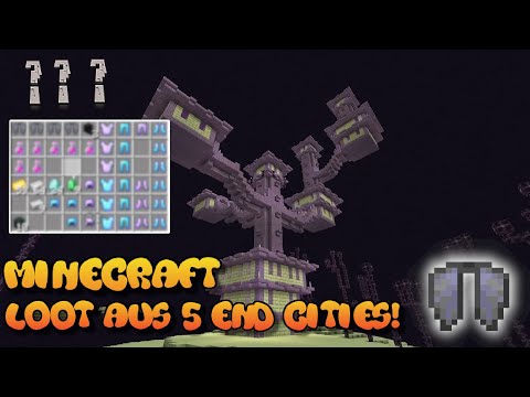 😱🔥Unfassbar! Das findest du in 5 End Cities in Minecraft 1.19!💎