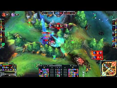 SAMSUNG Fury - Graves highlights vs. Corki - Korean SoloQ - Season 2015 - League of Legends