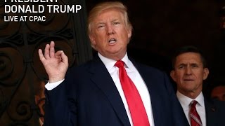 Watch Live: President Donald Trump speaks at CPAC