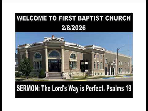 FBC Worship Service - 2/8/2026
