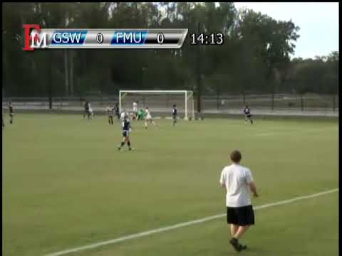 FMU WSOC first goal against GSW 10/21