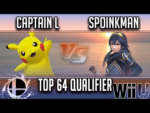 Smash'N'Splash 4  Top 64 Qualifier -  Captain L (pikachu) vs  Spoinkman (Lucina)