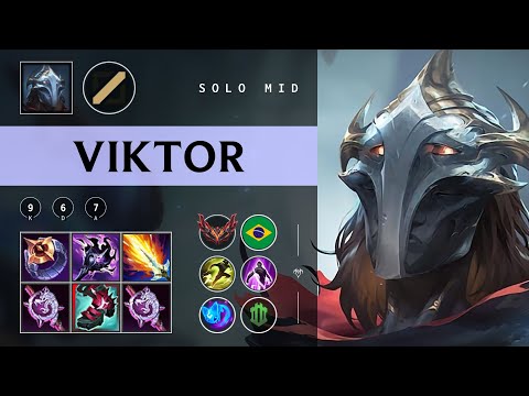Viktor Mid vs Gangplank - BR Grandmaster Patch 25.24